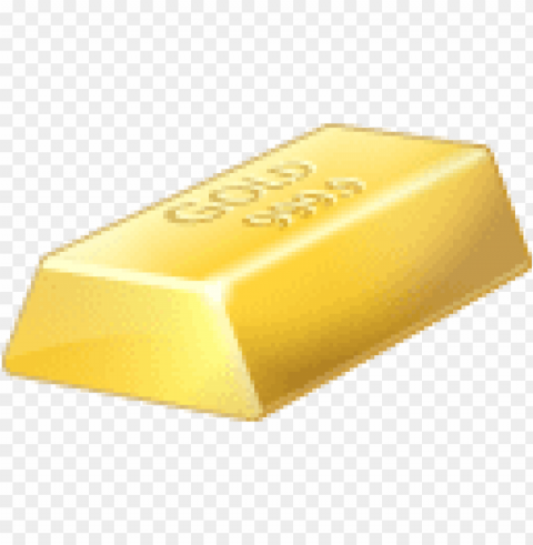 gold bar icon Transparent PNG Isolated Graphic Detail