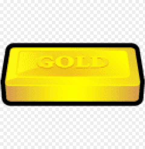 gold bar icon Transparent PNG Isolated Graphic with Clarity