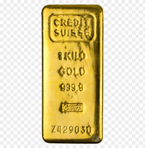 gold bar PNG with isolated background