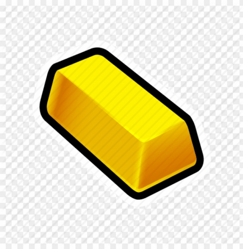 gold bar PNG with Isolated Transparency