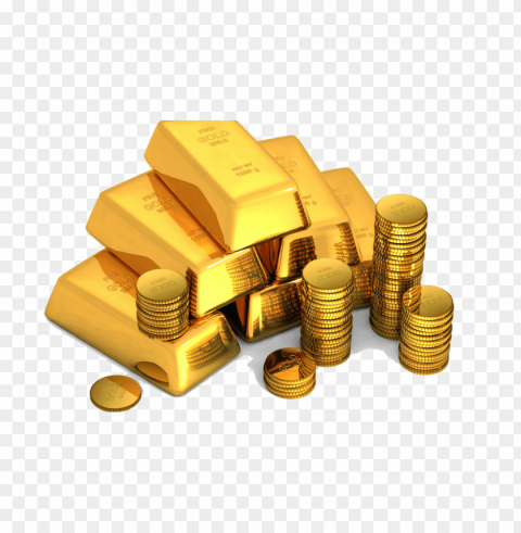 gold bar PNG with no background for free