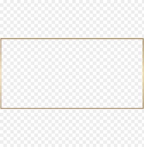 Gold Border Isolated Object On HighQuality Transparent PNG