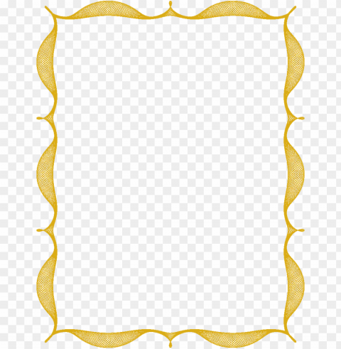 gold border Isolated Subject with Clear Transparent PNG PNG transparent with Clear Background ID c7146b42