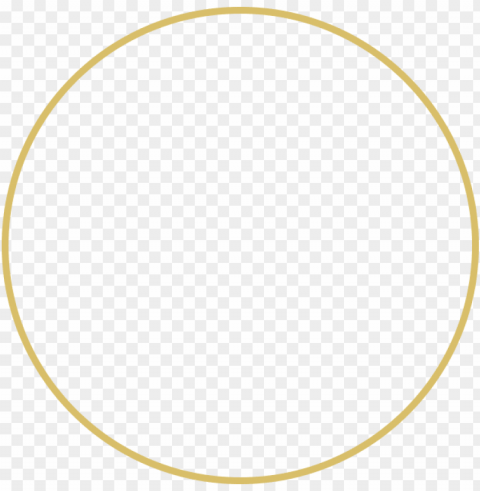 gold circle frame PNG Image with Clear Background Isolated