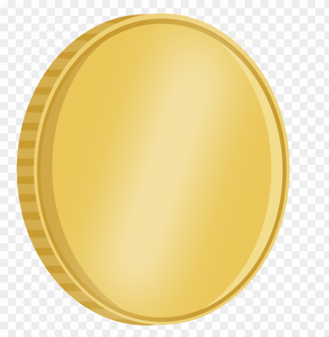 gold coin icon Clear background PNG clip arts
