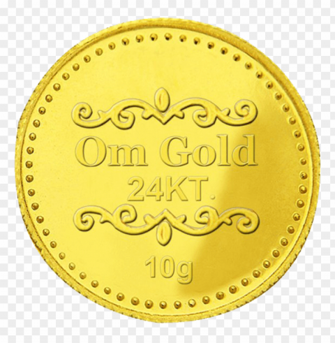 gold coin Isolated Object in HighQuality Transparent PNG