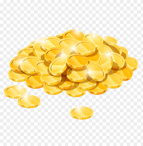 gold coin Isolated Object on Transparent PNG