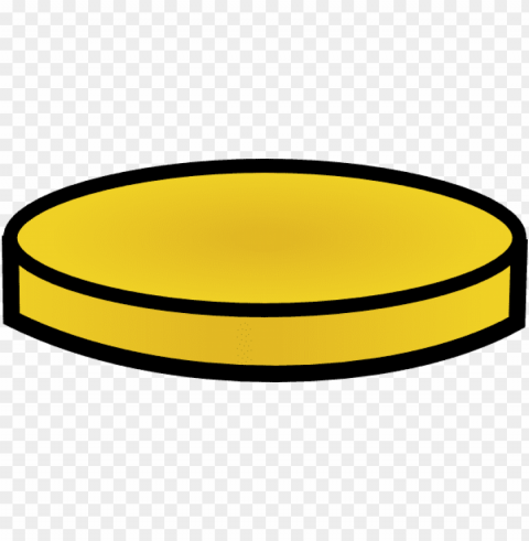 gold coin vector PNG with clear overlay