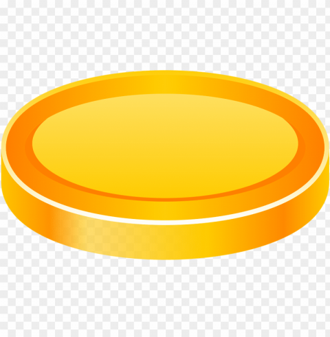 gold coin vector Isolated Design Element in Transparent PNG