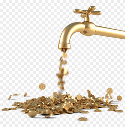 gold coins falling PNG with Isolated Object PNG transparent with Clear Background ID b663304b