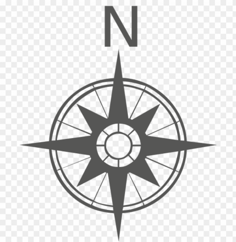 gold compass rose PNG photo without watermark