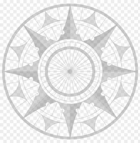 gold compass rose PNG photos with clear backgrounds