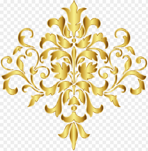 gold corner designs PNG images with no watermark