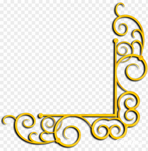 gold corner Clear PNG file PNG transparent with Clear Background ID 678e4e3d