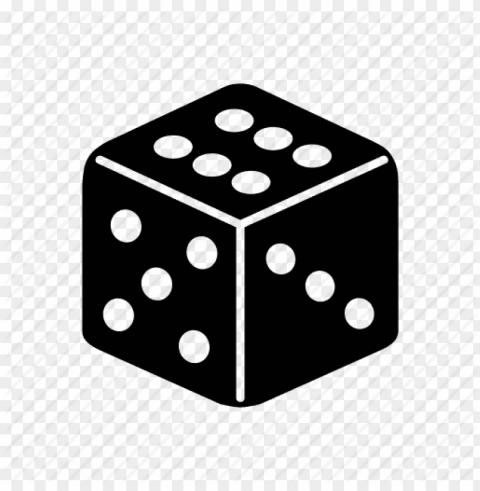 gold dice PNG for educational use