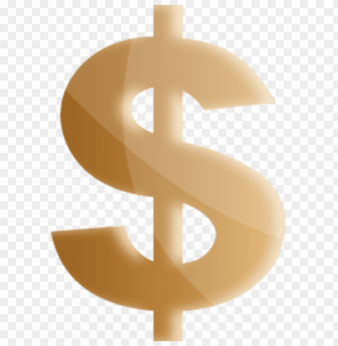 gold dollar icon Isolated Graphic on HighQuality PNG