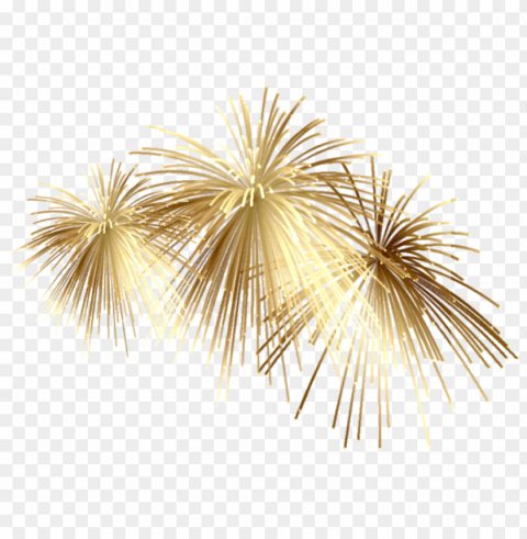 gold fireworks Free PNG images with alpha channel set