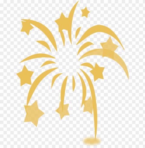gold fireworks Free PNG images with transparent background