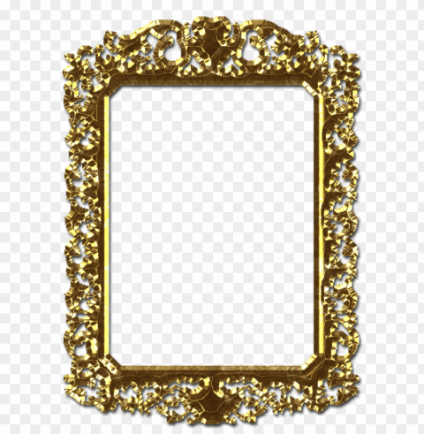 gold frame Transparent Background Isolated PNG Figure PNG transparent with Clear Background ID 53eab4d1