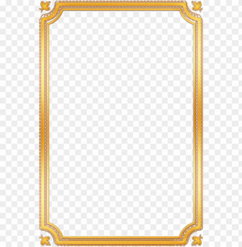 Gold Frame Transparent Background PNG Images Selection