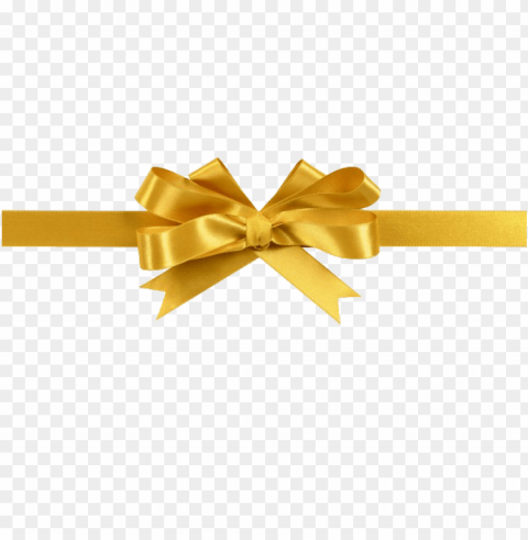 gold gift bow Transparent PNG Isolated Subject Matter PNG transparent with Clear Background ID 9eb17253
