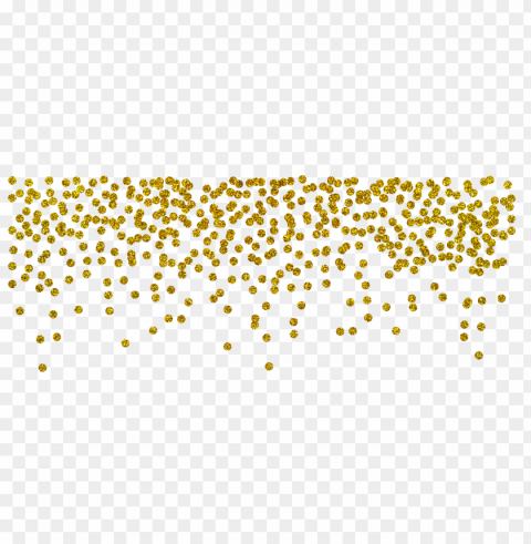 Gold Glitter Clear Background PNG With Isolation