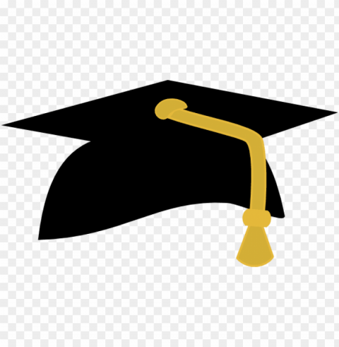 gold graduation cap Clear PNG graphics