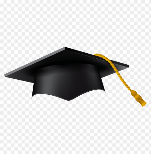 gold graduation cap Clear PNG graphics free