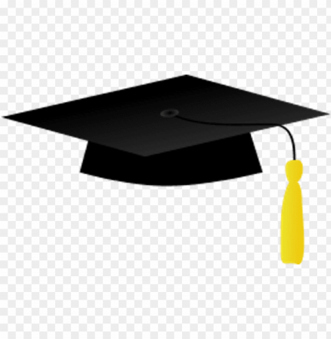 gold graduation cap Clear PNG image