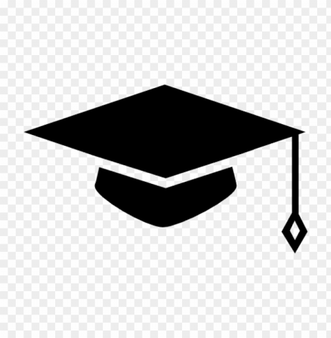 gold graduation cap ClearCut Background Isolated PNG Graphic Element