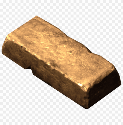 Gold Ingot HighQuality Transparent PNG Isolated Element Detail