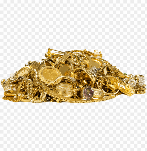 gold jewels PNG objects
