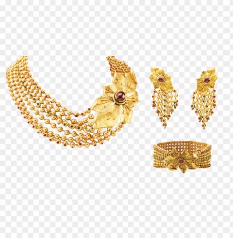 gold jewels PNG with alpha channel for download