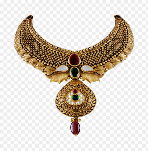 gold jewels PNG with clear overlay