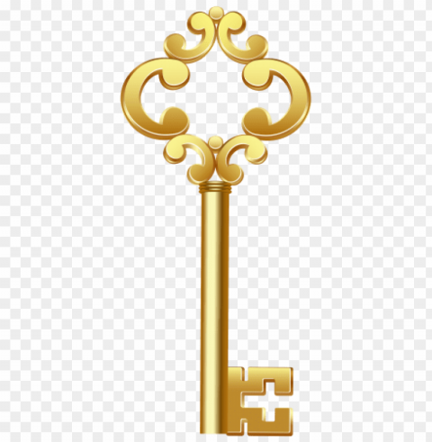 gold keys Isolated Graphic on HighQuality Transparent PNG
