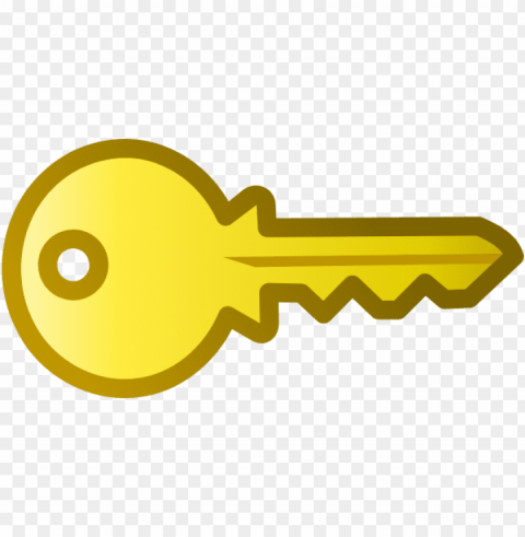 gold keys Isolated Icon with Clear Background PNG