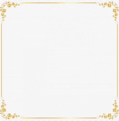 gold line border PNG images with transparent elements PNG transparent with Clear Background ID 8ebc80b7