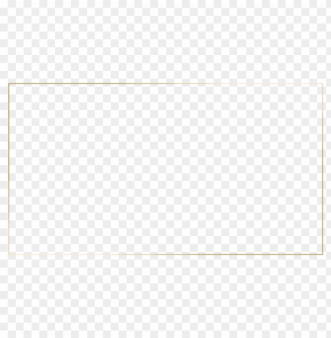 gold line border PNG images with transparent elements pack