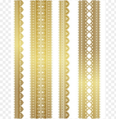 gold line border HighQuality Transparent PNG Isolated Art