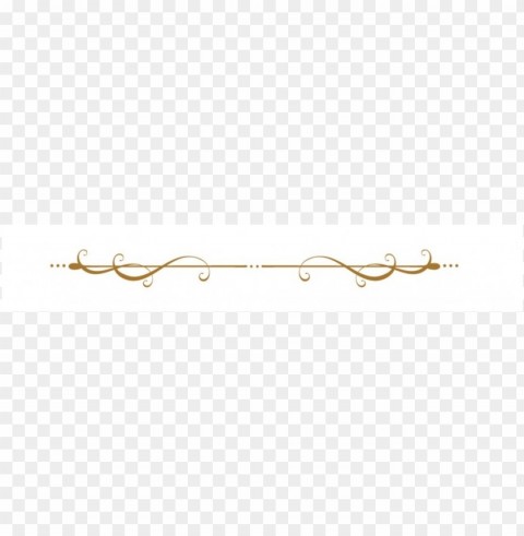 gold line break PNG Image Isolated with Transparent Detail