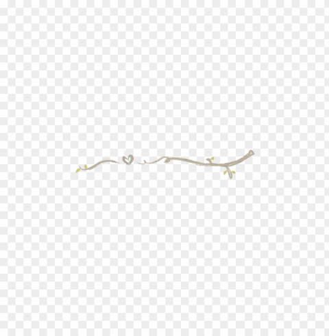 gold line break PNG Image with Isolated Graphic Element