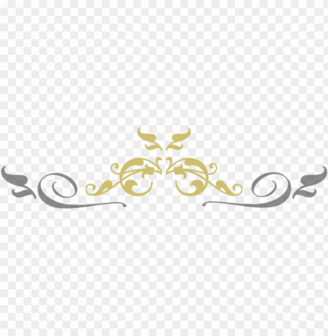 gold line clip art PNG images with high-quality resolution