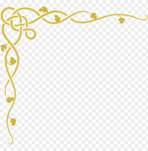 gold line clipart Isolated Graphic on Clear Background PNG PNG transparent with Clear Background ID 2e1f1e64