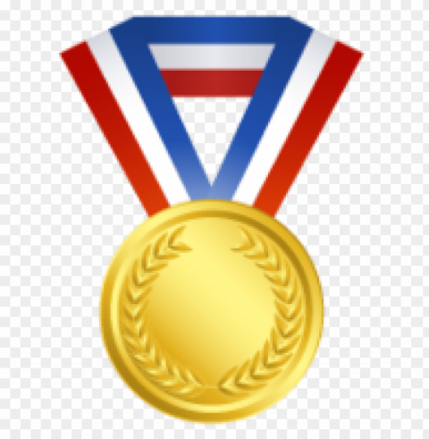 gold medal clipart Isolated PNG Graphic with Transparency