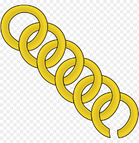 gold money chain PNG Image with Isolated Graphic