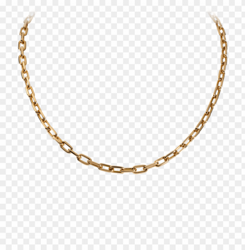 gold necklace jewelry Isolated Item on Transparent PNG Format