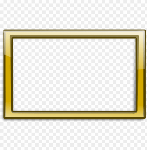 gold oval frame PNG with alpha channel for download