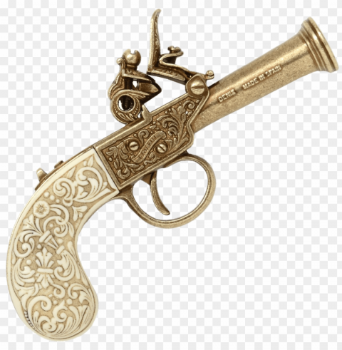 gold revolver HighResolution PNG Isolated Illustration