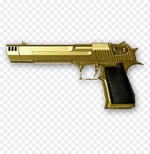 Gold Revolver HighResolution Transparent PNG Isolated Item