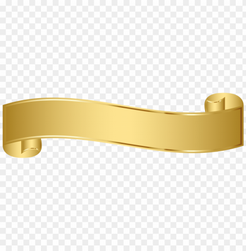 gold ribbon png Background-less PNGs
